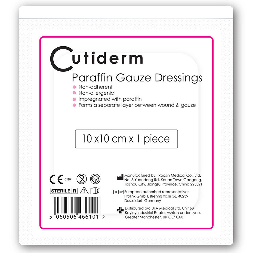 Jelonet Paraffin Gauze Dressing, Health & Nutrition, Medical Supplies &  Tools on Carousell